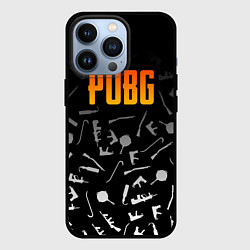 Чехол для iPhone 13 Pro PUBG Master, цвет: 3D-черный