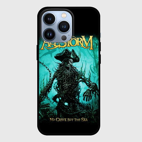 Чехол iPhone 13 Pro Alestorm: Death Pirate / 3D-Черный – фото 1