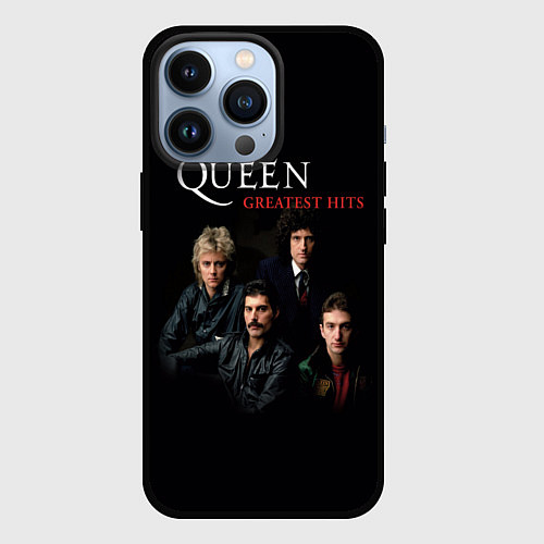 Чехол iPhone 13 Pro Queen: Greatests Hits / 3D-Черный – фото 1