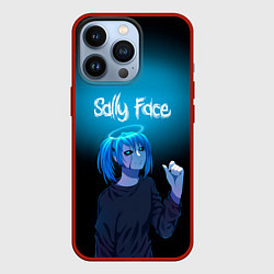 Чехол для iPhone 13 Pro Sally Face, цвет: 3D-красный