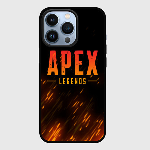 Чехол iPhone 13 Pro Apex Legends: Battle Royal / 3D-Черный – фото 1