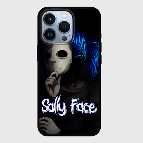 Чехол iPhone 13 Pro Sally Face: Dark Mask / 3D-Черный – фото 1