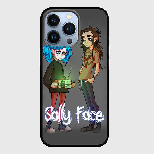 Чехол iPhone 13 Pro Sally Face: Friends / 3D-Черный – фото 1