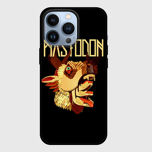 Чехол iPhone 13 Pro Mastodon: Leviathan / 3D-Черный – фото 1