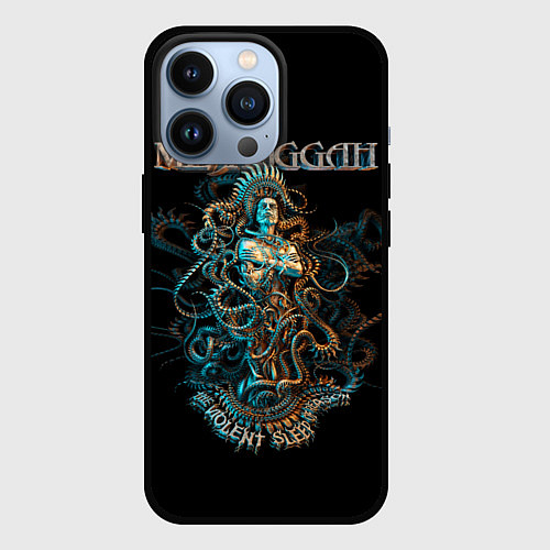 Чехол iPhone 13 Pro Meshuggah: Violent Sleep / 3D-Черный – фото 1