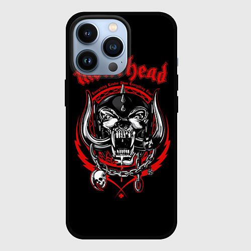 Чехол iPhone 13 Pro Motorhead Demons / 3D-Черный – фото 1