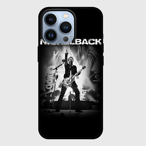 Чехол iPhone 13 Pro Nickelback Rock / 3D-Черный – фото 1