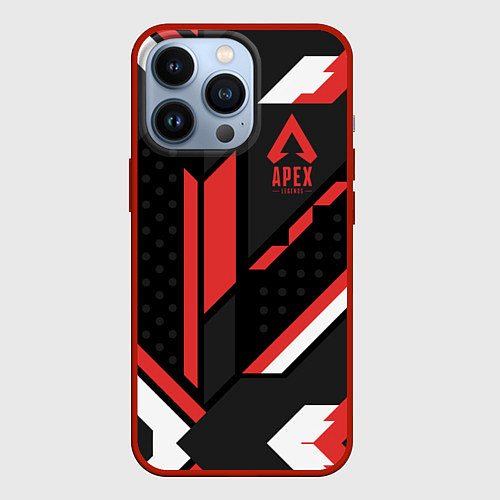 Чехол iPhone 13 Pro Apex Cyrex / 3D-Красный – фото 1