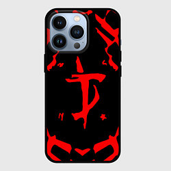Чехол для iPhone 13 Pro DOOM: Red Slayer, цвет: 3D-черный
