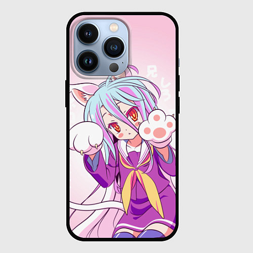 Чехол iPhone 13 Pro No Game No Life / 3D-Черный – фото 1