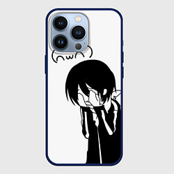 Чехол для iPhone 13 Pro Бездомный бог, цвет: 3D-тёмно-синий