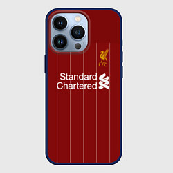 Чехол для iPhone 13 Pro Virgil van Dijk 19-20 форма, цвет: 3D-тёмно-синий