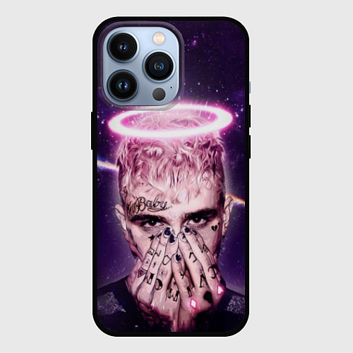 Чехол iPhone 13 Pro Lil Peep: Black Angel / 3D-Черный – фото 1