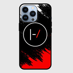 Чехол iPhone 13 Pro 21 Pilots: Black & Red