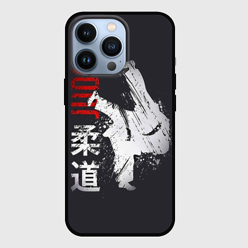 Чехол iPhone 13 Pro Judo Warrior / 3D-Черный – фото 1