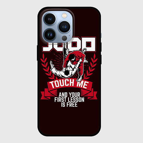 Чехол iPhone 13 Pro Judo: Touch Me / 3D-Черный – фото 1