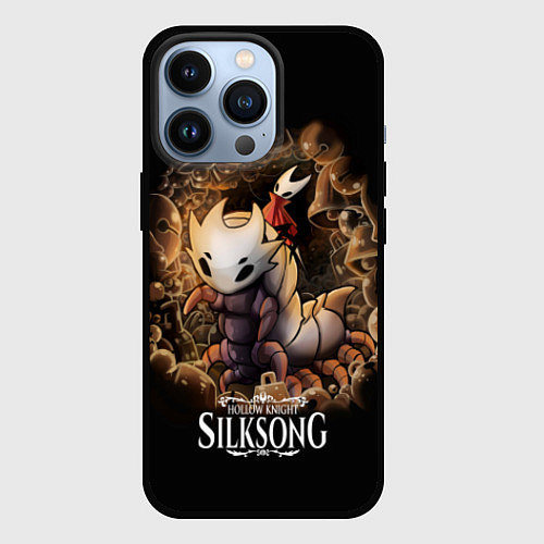 Чехол iPhone 13 Pro Hollow Knight: Silksong / 3D-Черный – фото 1