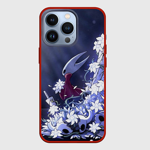 Чехол iPhone 13 Pro Hollow Knight / 3D-Красный – фото 1