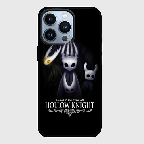Чехол iPhone 13 Pro Hollow Knight / 3D-Черный – фото 1