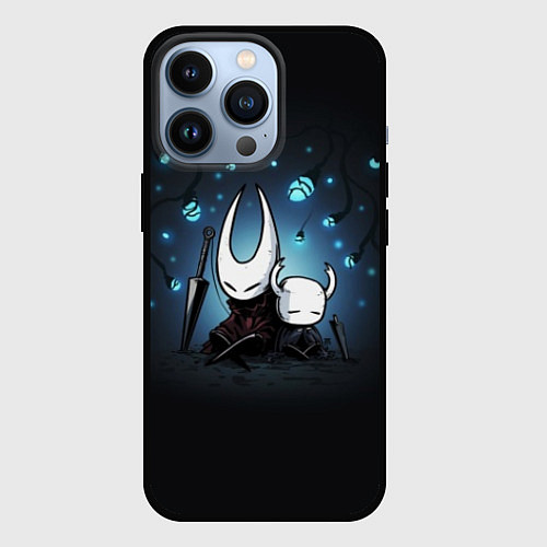 Чехол iPhone 13 Pro Hollow Knight / 3D-Черный – фото 1