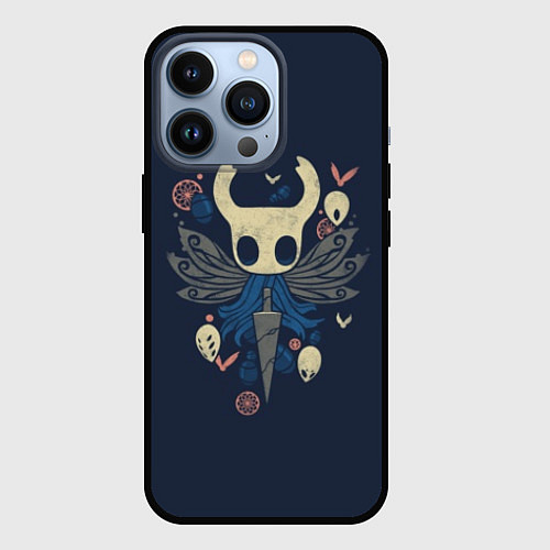 Чехол iPhone 13 Pro Hollow Knight / 3D-Черный – фото 1