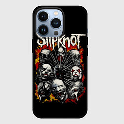 Чехол iPhone 13 Pro Slipknot: Faces