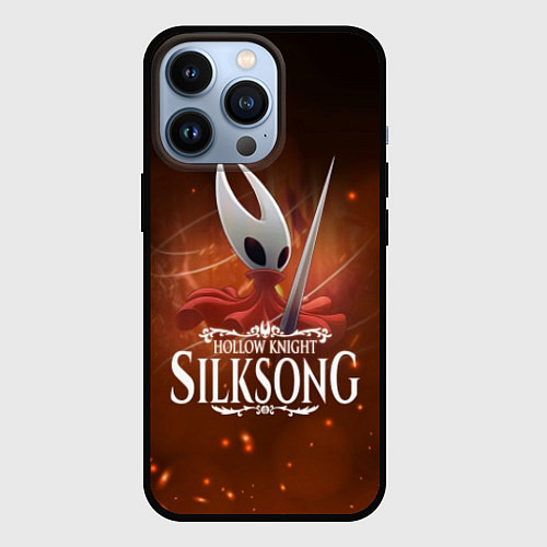 Чехол iPhone 13 Pro Hollow Knight: Silksong / 3D-Черный – фото 1