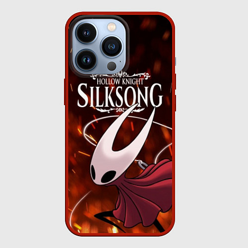 Чехол iPhone 13 Pro Hollow Knight: Silksong / 3D-Красный – фото 1