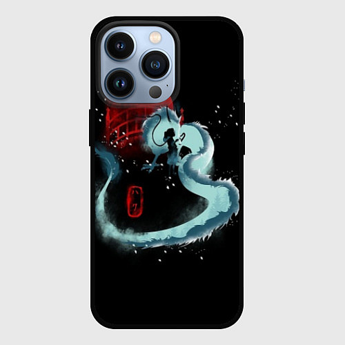 Чехол iPhone 13 Pro Унесенные Призраками / 3D-Черный – фото 1