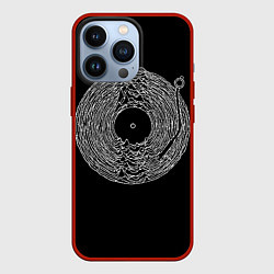 Чехол для iPhone 13 Pro Joy Division, цвет: 3D-красный