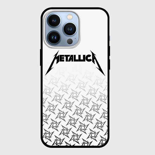 Чехол iPhone 13 Pro METALLICA / 3D-Черный – фото 1