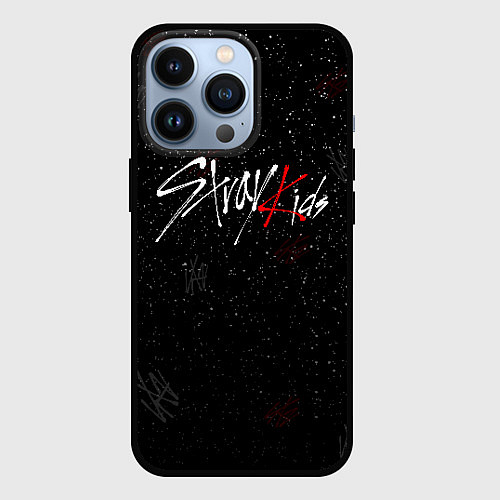 Чехол iPhone 13 Pro STRAY KIDS / 3D-Черный – фото 1