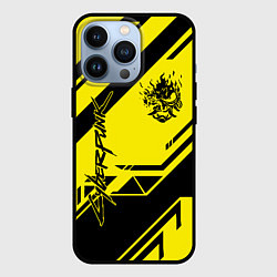 Чехол iPhone 13 Pro Cyberpunk 2077: Yellow Samurai