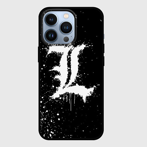 Чехол iPhone 13 Pro L paints / 3D-Черный – фото 1