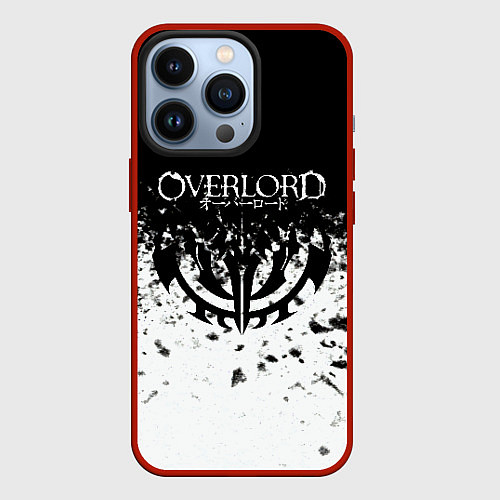Чехол iPhone 13 Pro Overlord / 3D-Красный – фото 1
