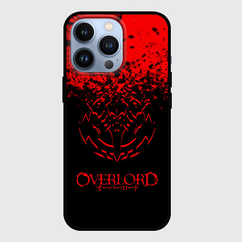 Чехол iPhone 13 Pro Overlord / 3D-Черный – фото 1