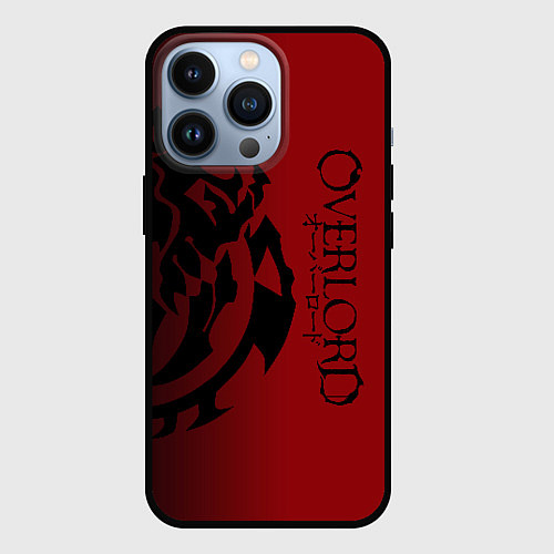 Чехол iPhone 13 Pro Overlord / 3D-Черный – фото 1