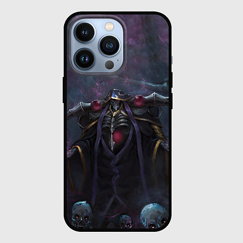 Чехол iPhone 13 Pro Overlord / 3D-Черный – фото 1