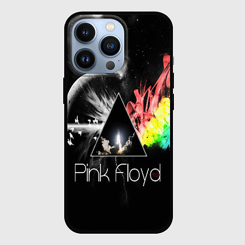 Чехол iPhone 13 Pro PINK FLOYD / 3D-Черный – фото 1