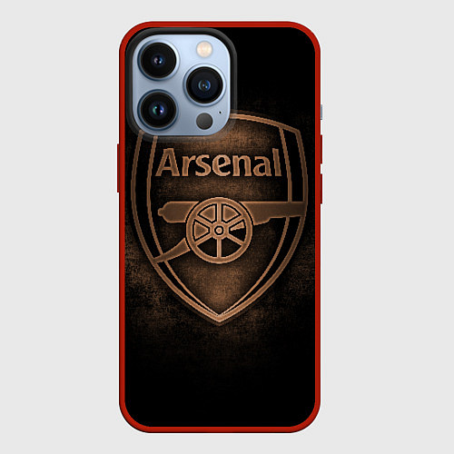 Чехол iPhone 13 Pro Arsenal / 3D-Красный – фото 1