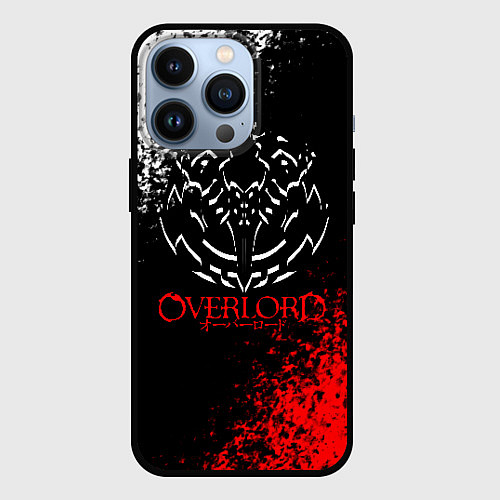 Чехол iPhone 13 Pro Overlord / 3D-Черный – фото 1