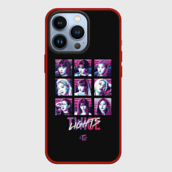 Чехол для iPhone 13 Pro TWICE, цвет: 3D-красный