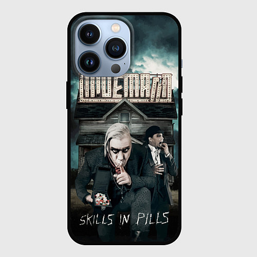 Чехол iPhone 13 Pro LINDEMANN: Skills in Pills / 3D-Черный – фото 1