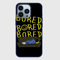 Чехол для iPhone 13 Pro Boreb, цвет: 3D-тёмно-синий