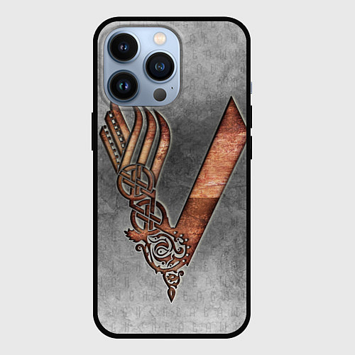 Чехол iPhone 13 Pro Vikings / 3D-Черный – фото 1