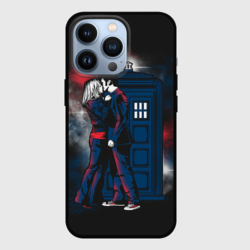 Чехол iPhone 13 Pro Doctor Who / 3D-Черный – фото 1