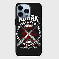 Чехол для iPhone 13 Pro The Walking Dead Negan, цвет: 3D-черный