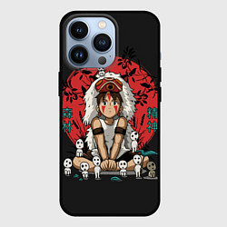 Чехол для iPhone 13 Pro Princess Mononoke, цвет: 3D-черный