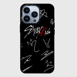 Чехол для iPhone 13 Pro STRAY KIDS, цвет: 3D-черный