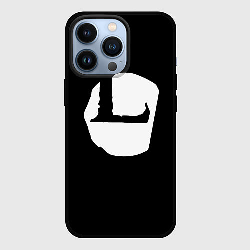 Чехол iPhone 13 Pro Louna / 3D-Черный – фото 1